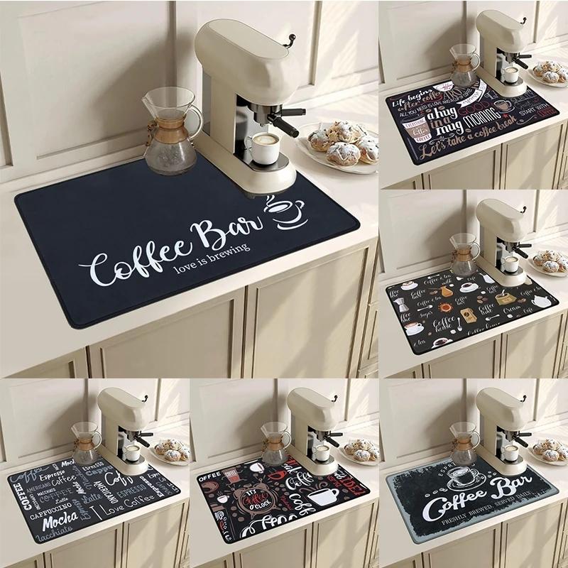 Coffee Cup Drying Mat Non-slip Absorbent Diatoms Tableware Kitchen Counter Drain Coffee Bar Drain Mats Desktop Home Decoration 20x30cmDiatommud
Coffee Cup Drying Mat Non-slip Absorbent Diatoms Tableware Kitchen Counter Drain Coffee Bar Drain Mats Desktop Home Decoration 20x30cmDiatommud