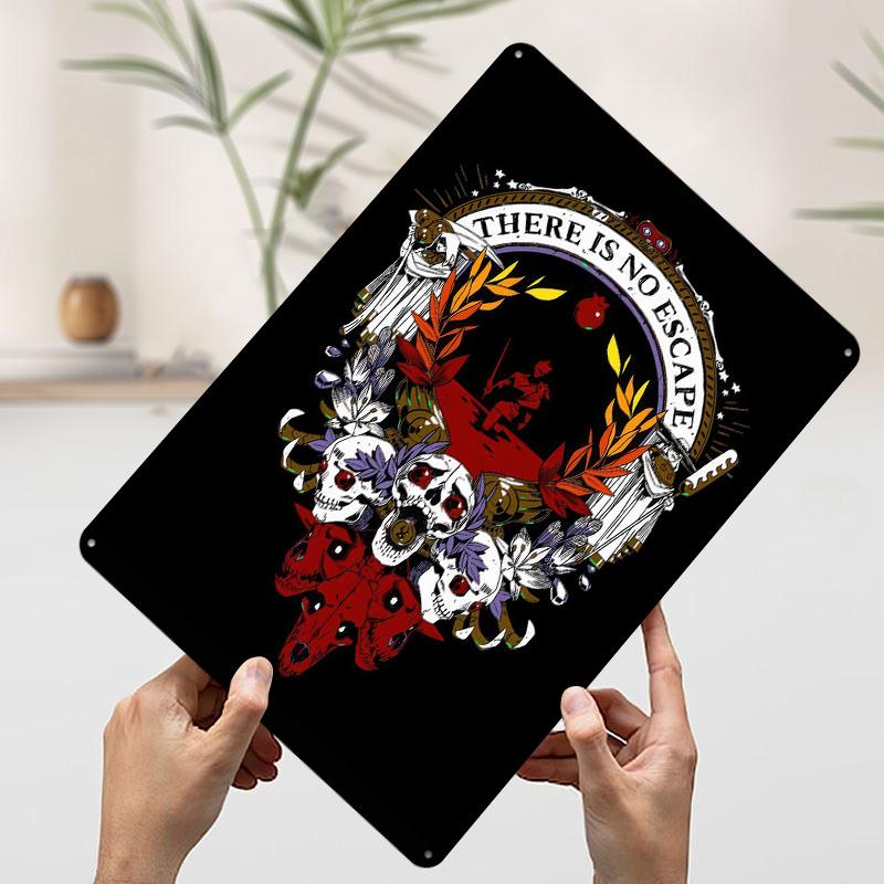 Hades Game Art No Escape Tin Plaque Poster Customized Wall Art Retro Vintage Metal Signs for Man Cave Gaming Room Decoration 7.9x11.8In(20x30cm)
Hades Game Art No Escape Tin Plaque Poster Customized Wall Art Retro Vintage Metal Signs for Man Cave Gaming Room Decoration 7.9x11.8In(20x30cm)