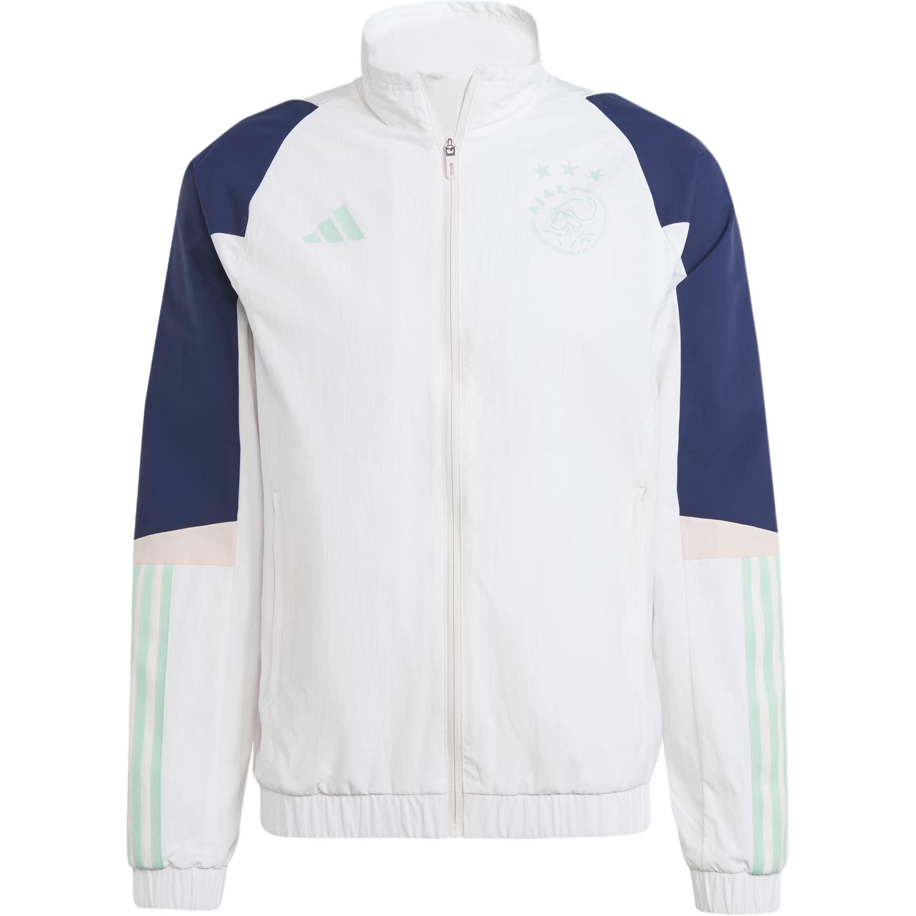 Adidas Ajax Amsterdam Tiro 23 Presentation Track Top Color Block Design Long Sleeve Retro Sports Jacket Men Jackets White HZ7767 M
Adidas Ajax Amsterdam Tiro 23 Presentation Track Top Color Block Design Long Sleeve Retro Sports Jacket Men Jackets White HZ7767 M