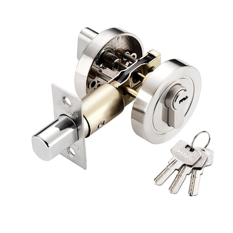Single Sided Internal Door Lock with Key Access Easy To Install Metal Door Lock Simple to Use for Enhances Protections 1
Single Sided Internal Door Lock with Key Access Easy To Install Metal Door Lock Simple to Use for Enhances Protections 1