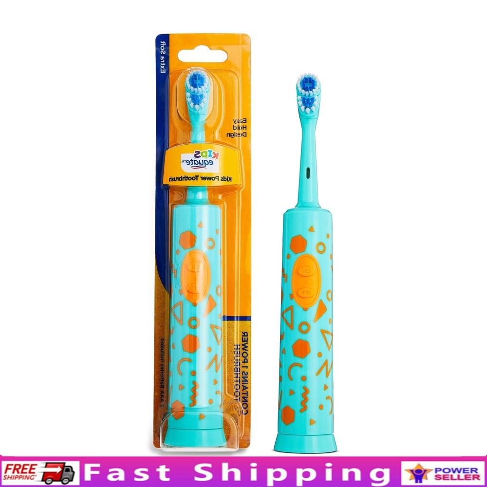 Детская зубная щетка на батарейках, очень мягкая щетина, компактная головка, забавные рисунки, простая кнопка включения/выключения, включает 2 батарейки ААА, стоматологическая United States
Детская зубная щетка на батарейках, очень мягкая щетина, компактная головка, забавные рисунки, простая кнопка включения/выключения, включает 2 батарейки ААА, стоматологическая United States