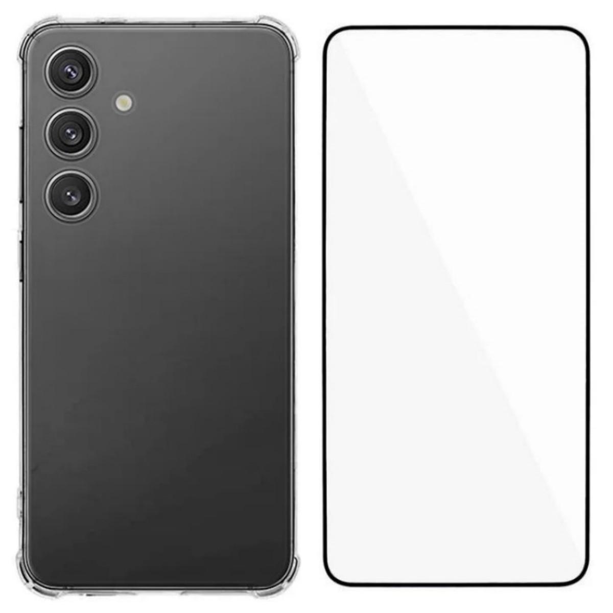 For Samsung Galaxy S24 FE TPU Case WANLONFENG WL3 Series 1.5mm Phone Cover with Tempered Glass Film Transparent
For Samsung Galaxy S24 FE TPU Case WANLONFENG WL3 Series 1.5mm Phone Cover with Tempered Glass Film Transparent