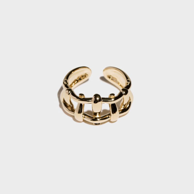 BONAFIDE JEWELRY Multi Hash Tag Open Ring (Gold) Yellow Gold
BONAFIDE JEWELRY Multi Hash Tag Open Ring (Gold) Yellow Gold