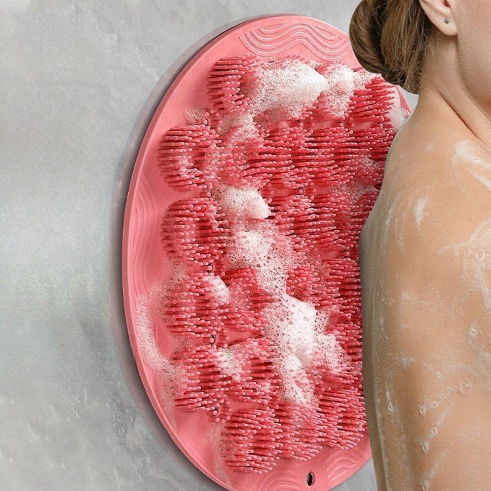 TPR Bath Brush Solid Color Exfoliating Brush Mat Back Massage Cleaning Brush Wash Feet рожевий
TPR Bath Brush Solid Color Exfoliating Brush Mat Back Massage Cleaning Brush Wash Feet рожевий