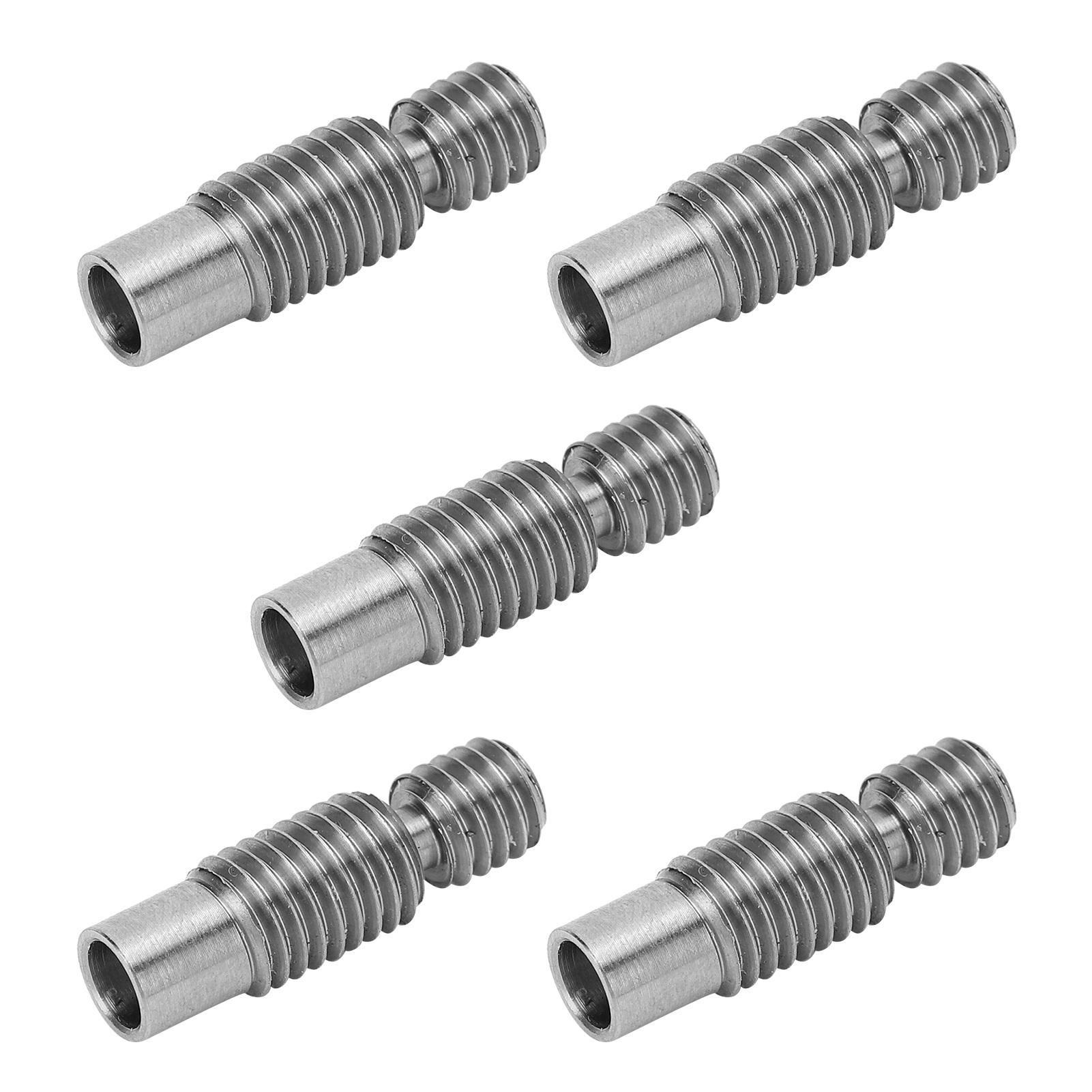 5pcs Heat Break V6 Titanium Alloy Heat Break Throat 1.75mm for 3D Printer Accessory
5pcs Heat Break V6 Titanium Alloy Heat Break Throat 1.75mm for 3D Printer Accessory