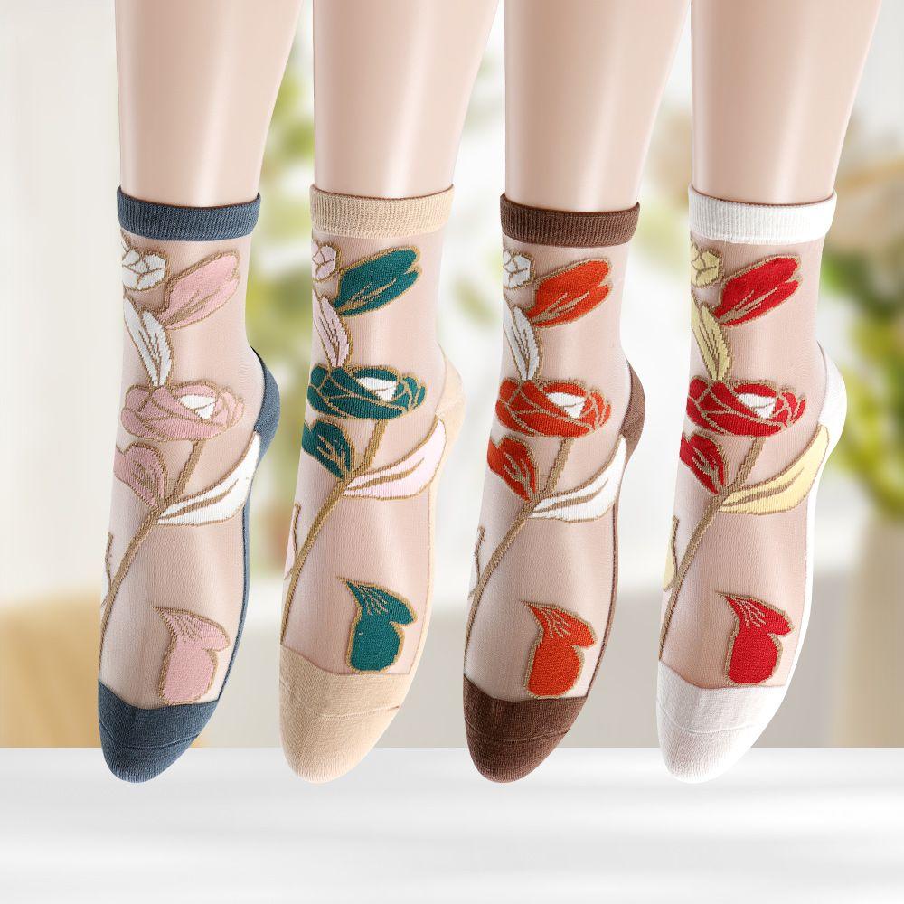 3 Pairs Women s Thin Summer Stockings Transparent Crystal Silk Long Tube Wear-resistant Cotton Sole Anti Slip Retro Ice Stockings 3 pairs
3 Pairs Women s Thin Summer Stockings Transparent Crystal Silk Long Tube Wear-resistant Cotton Sole Anti Slip Retro Ice Stockings 3 pairs