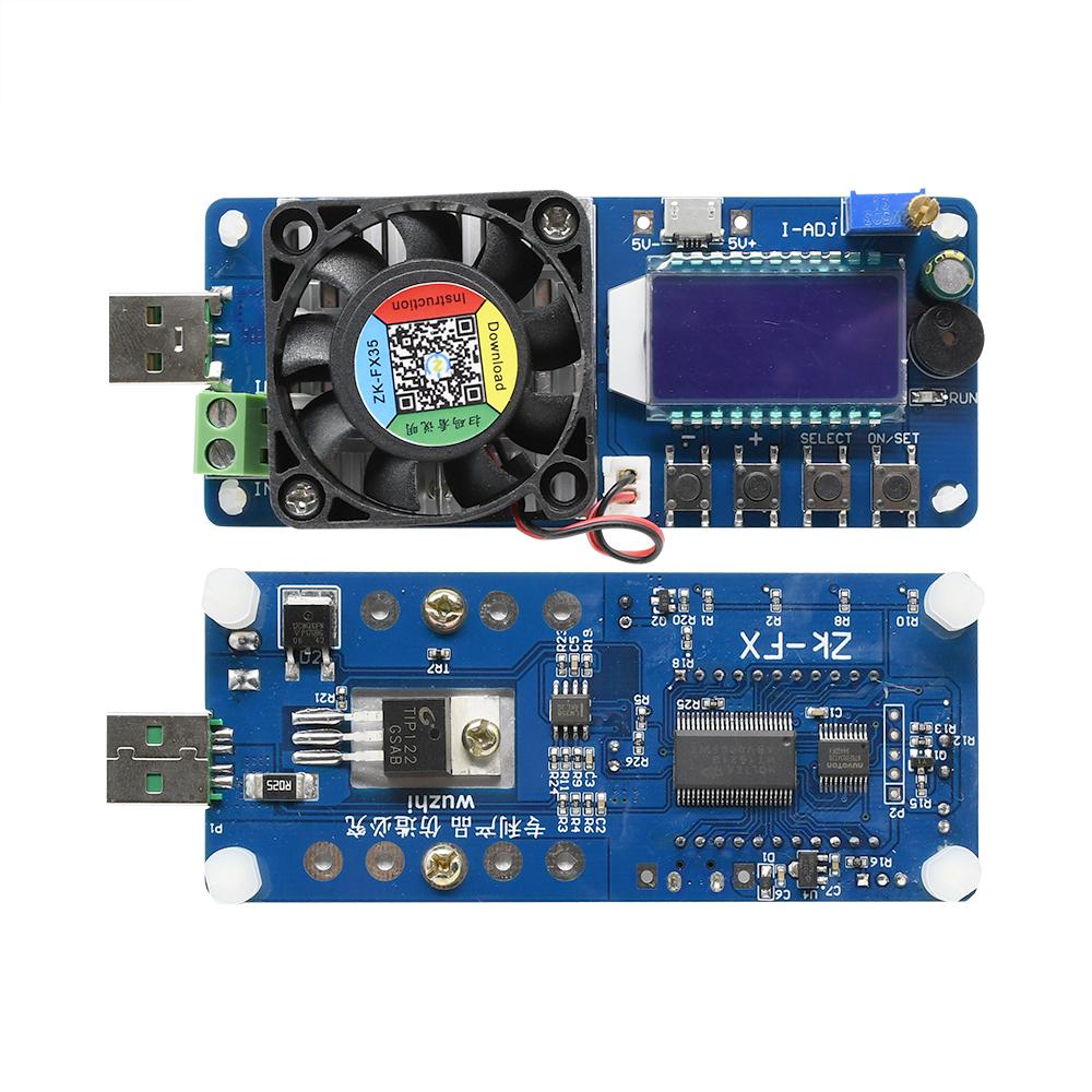FX35 5A 35W USB Electronic Load Battery Capacity Tester Constant Current USB Power Detector Adjustable Resistor
FX35 5A 35W USB Electronic Load Battery Capacity Tester Constant Current USB Power Detector Adjustable Resistor