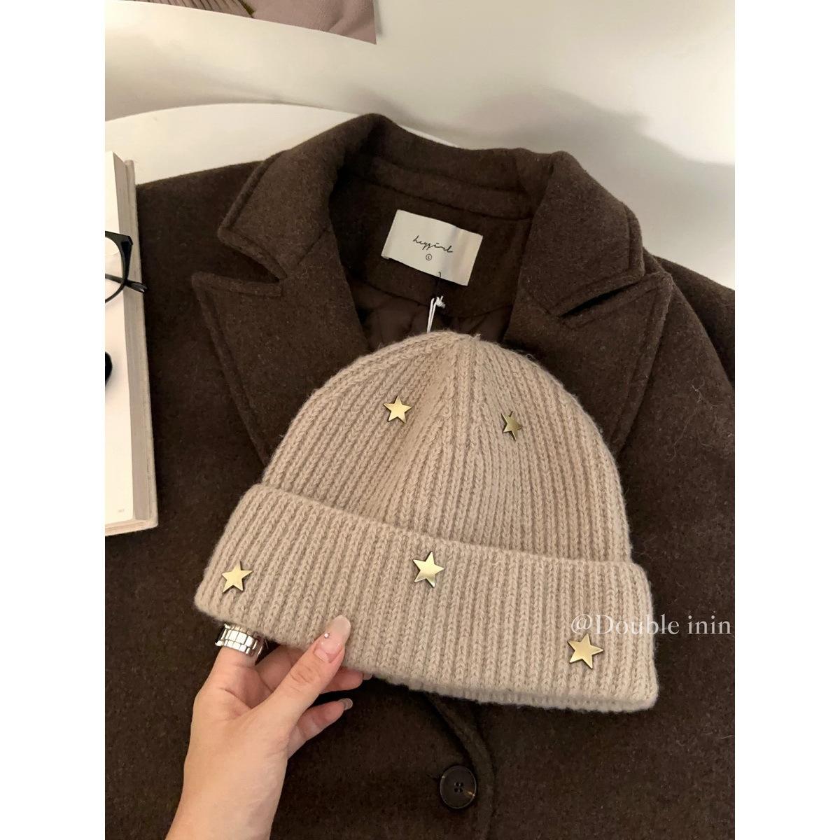 Ruth Hat Women s Winter Fashion Three-dimensional Star Knitted Wool Hat Women s Warm Pile Headhat Flap Cold Hat Hat circumference: 54-60cm хакі
Ruth Hat Women s Winter Fashion Three-dimensional Star Knitted Wool Hat Women s Warm Pile Headhat Flap Cold Hat Hat circumference: 54-60cm хакі