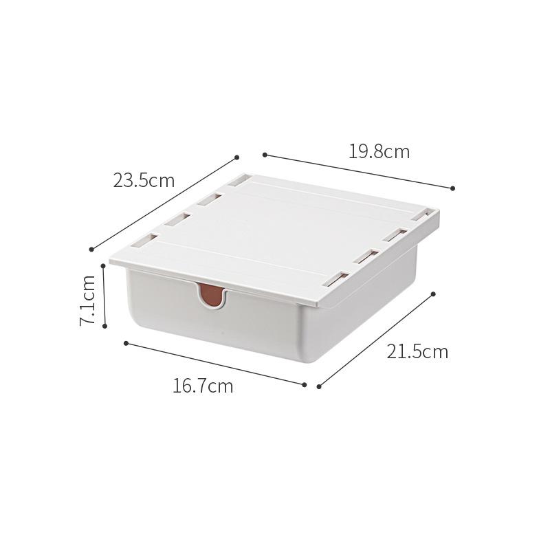 Under Desk Hidden Storage Box - Multi-Functional Sticky Drawer for Office/Cabinet, Large Capacity Secret Organizer
Under Desk Hidden Storage Box - Multi-Functional Sticky Drawer for Office/Cabinet, Large Capacity Secret Organizer