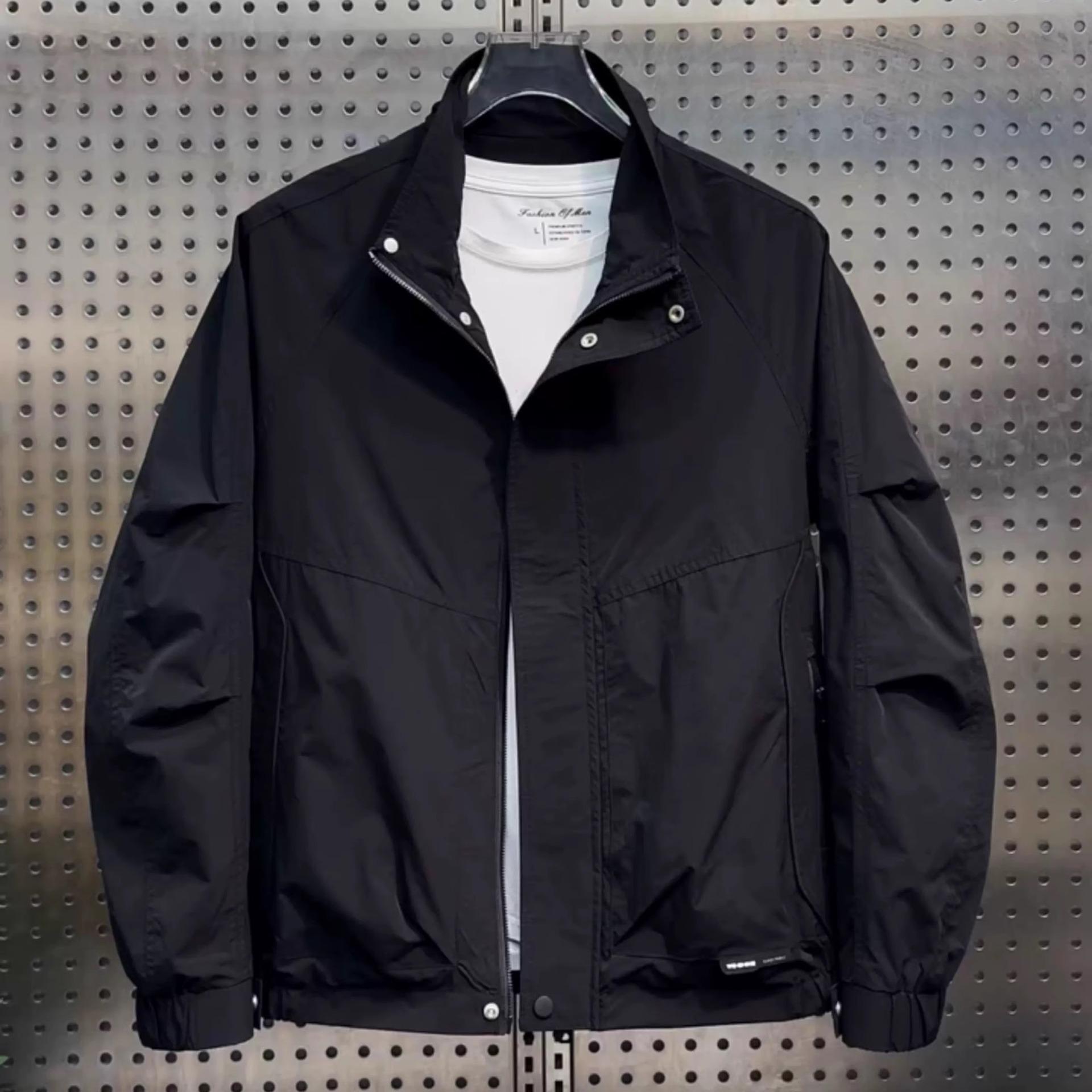 Men s jacket 2025 new spring and autumn tooling stand-up collar jacket simple fashion versatile loose casual windproof top XXXL
Men s jacket 2025 new spring and autumn tooling stand-up collar jacket simple fashion versatile loose casual windproof top XXXL