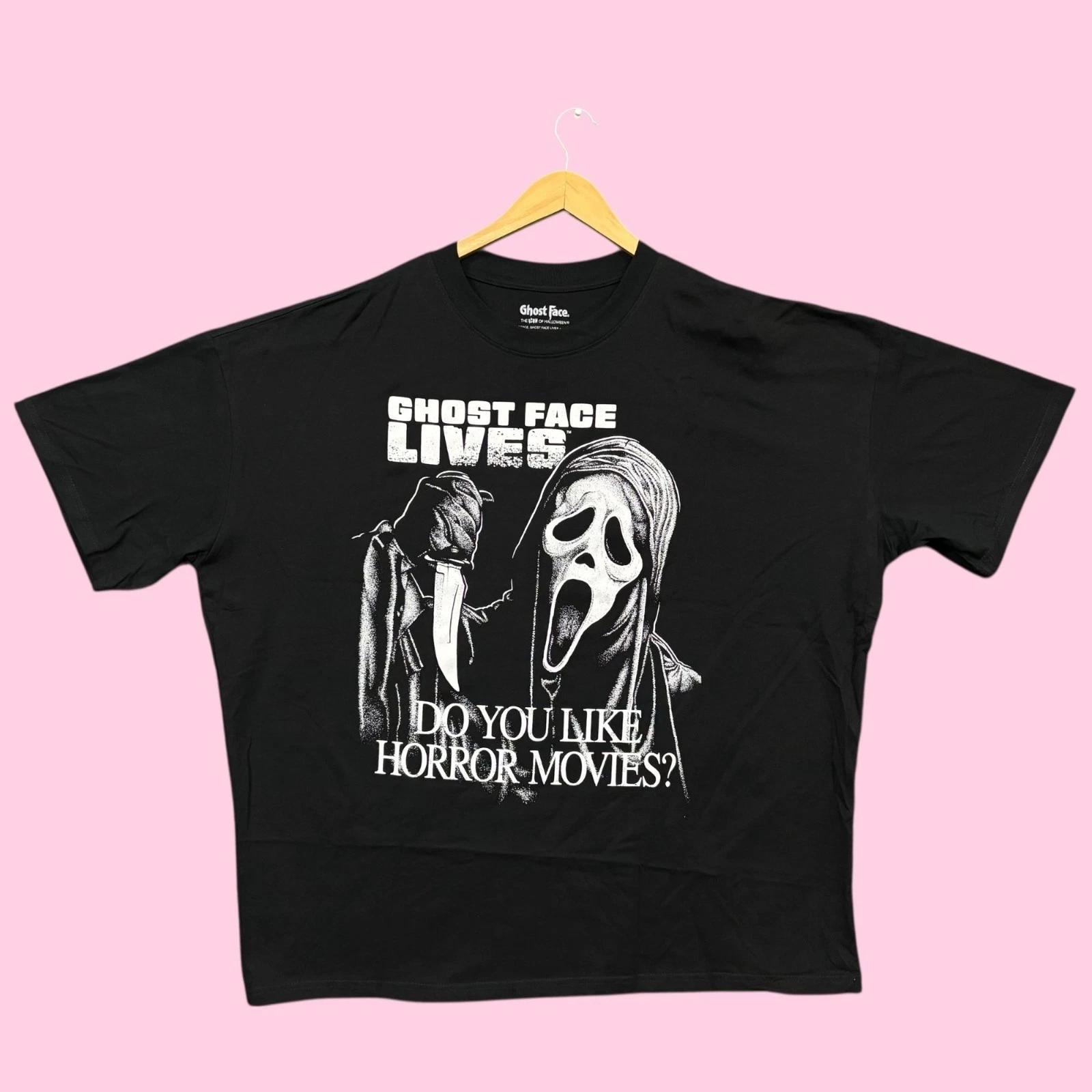 Scream Ghostface Lives Horror Oversized Tee XXL S
Scream Ghostface Lives Horror Oversized Tee XXL S