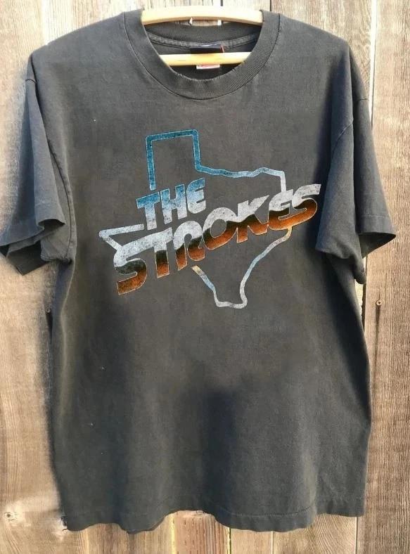 Summer Men s Pure Cotton Vintage The Strokes T-shirt Streetwear Oversized Loose and Breathable Suitable for Everyday Wear S разноцветный
Summer Men s Pure Cotton Vintage The Strokes T-shirt Streetwear Oversized Loose and Breathable Suitable for Everyday Wear S разноцветный