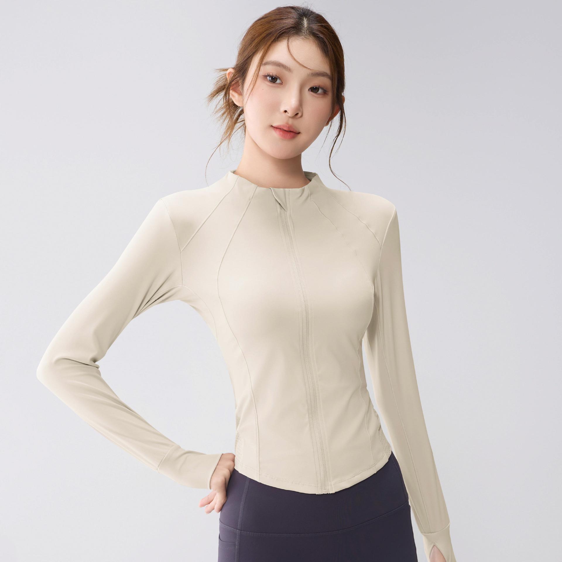 Women s Slim Fit Stand Collar Yoga Jacket S білий
Women s Slim Fit Stand Collar Yoga Jacket S білий
