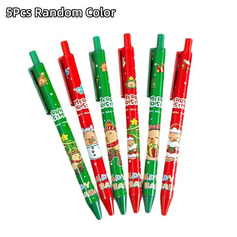 5/10/15 шт. Милая рождественская капибара гелевая ручка 0,5 мм черная мультяшная нажимная ручка пишущая ручка школьные офисные принадлежности канцелярские товары подарки as the picture
5/10/15 шт. Милая рождественская капибара гелевая ручка 0,5 мм черная мультяшная нажимная ручка пишущая ручка школьные офисные принадлежности канцелярские товары подарки as the picture