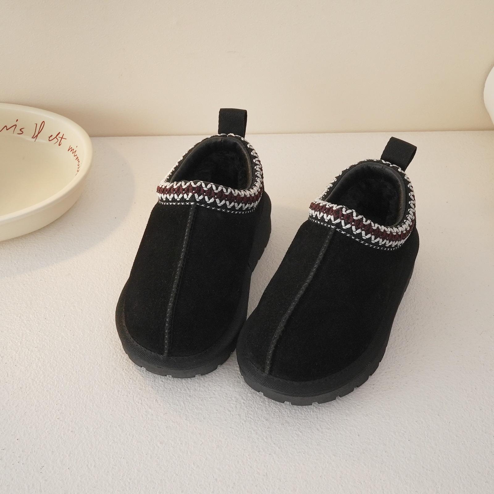 Winter Children Low-top Snow Boots Baby Genuine Leather Boots Girls Retro Thicken Fur Snow Boots Boys Anti-slip Winter Shoes 37
Winter Children Low-top Snow Boots Baby Genuine Leather Boots Girls Retro Thicken Fur Snow Boots Boys Anti-slip Winter Shoes 37