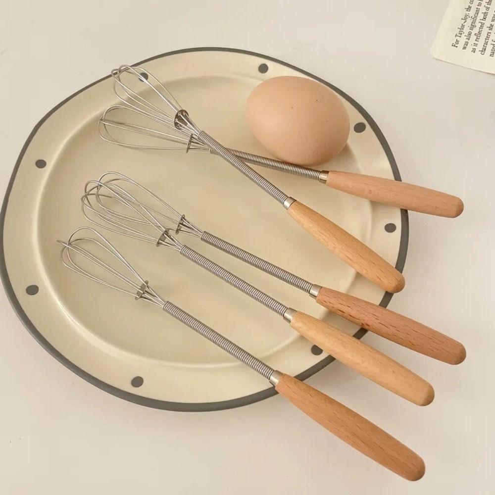 Multifunction Stainless Steel Egg Beater Wooden Handle Hand Egg Beater Manual Egg Beater Home Stainless Steel
Multifunction Stainless Steel Egg Beater Wooden Handle Hand Egg Beater Manual Egg Beater Home Stainless Steel