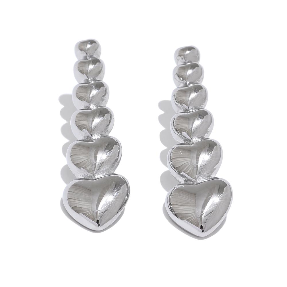 Yhpup Stainless Steel Exclusive Heart Stud Earrings Waterproof Sweet Metal Romantic Attractive Jewelry for Women Gift
Yhpup Stainless Steel Exclusive Heart Stud Earrings Waterproof Sweet Metal Romantic Attractive Jewelry for Women Gift