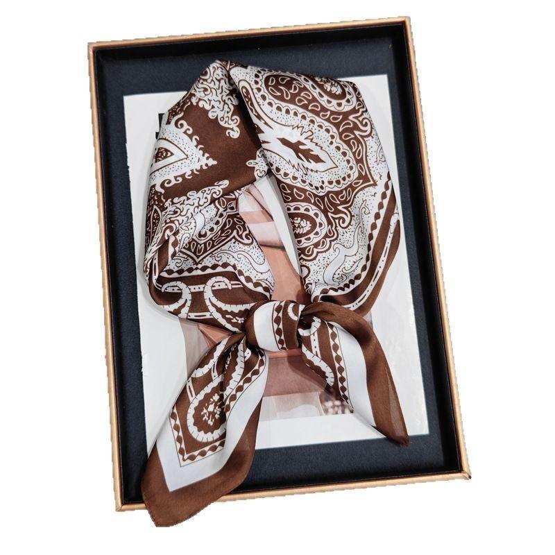 70cm Retro Cashew Flower Scarf Women s Imitated Silk Fabric Trendy Versatilescarves Headscarf Shawl Tying Imitated Silk Scarf светло-коричневого
70cm Retro Cashew Flower Scarf Women s Imitated Silk Fabric Trendy Versatilescarves Headscarf Shawl Tying Imitated Silk Scarf светло-коричневого