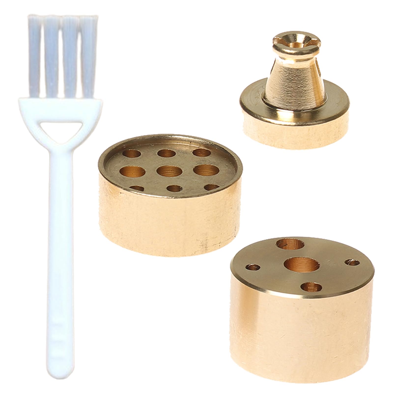 YiyiLai 4-Piece Brass Mini Incense Holder Set, Includes Stick and Swirl Incense Holder, Relaxing Incense Rest for Graves and Buddhist Altars, and
YiyiLai 4-Piece Brass Mini Incense Holder Set, Includes Stick and Swirl Incense Holder, Relaxing Incense Rest for Graves and Buddhist Altars, and