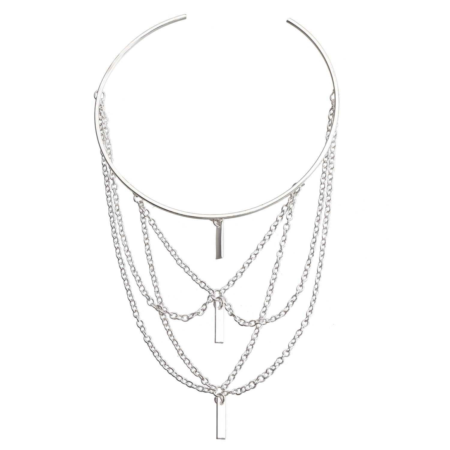 Foreign trade special jewelry, punk adjustable metal chain open arm ring, leisure beach wind flow Su arm chain срібний
Foreign trade special jewelry, punk adjustable metal chain open arm ring, leisure beach wind flow Su arm chain срібний