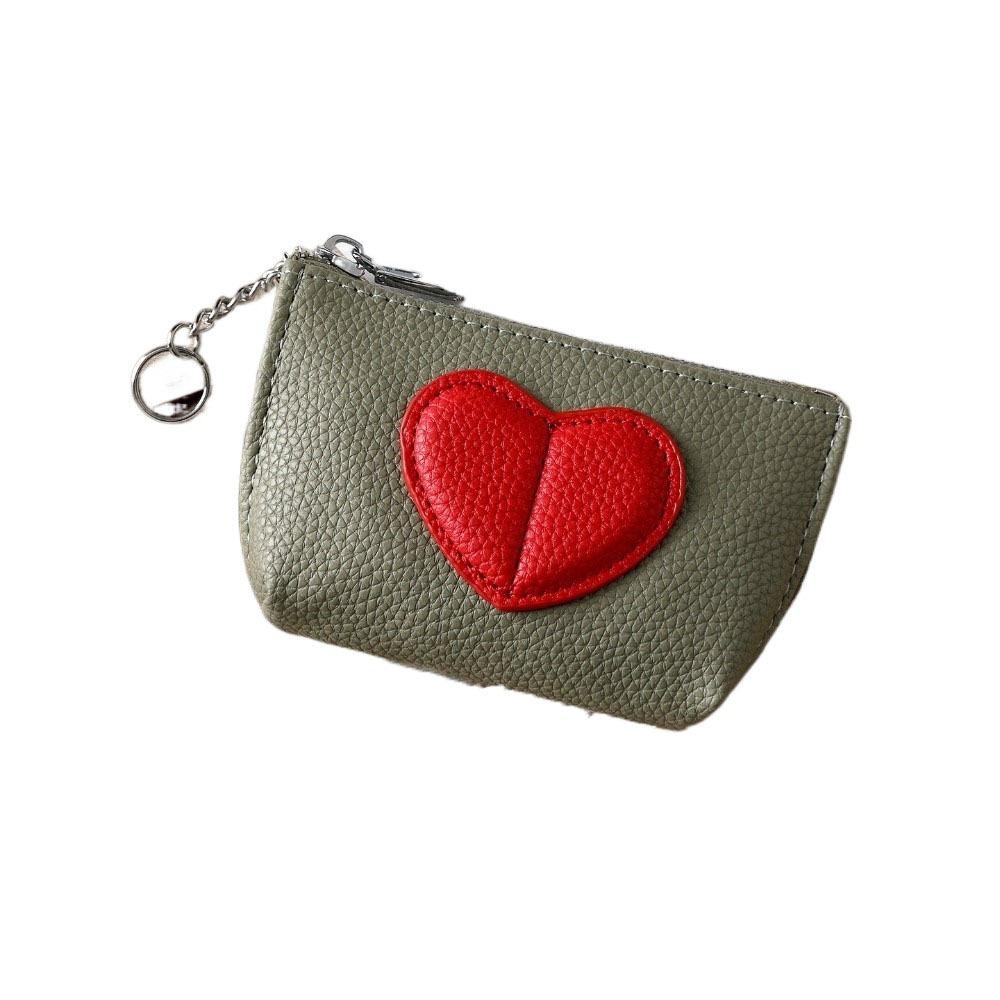 Simple Mini Love Heart Coin Purse PU Leather Korean Version Key Wallet Keychain Multifunction Pouch Change Purse Men зелёный
Simple Mini Love Heart Coin Purse PU Leather Korean Version Key Wallet Keychain Multifunction Pouch Change Purse Men зелёный