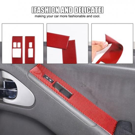 Carbon fiber Window Lift Switch Button Trim Sticker For Nissan Frontier 2005-21
Carbon fiber Window Lift Switch Button Trim Sticker For Nissan Frontier 2005-21