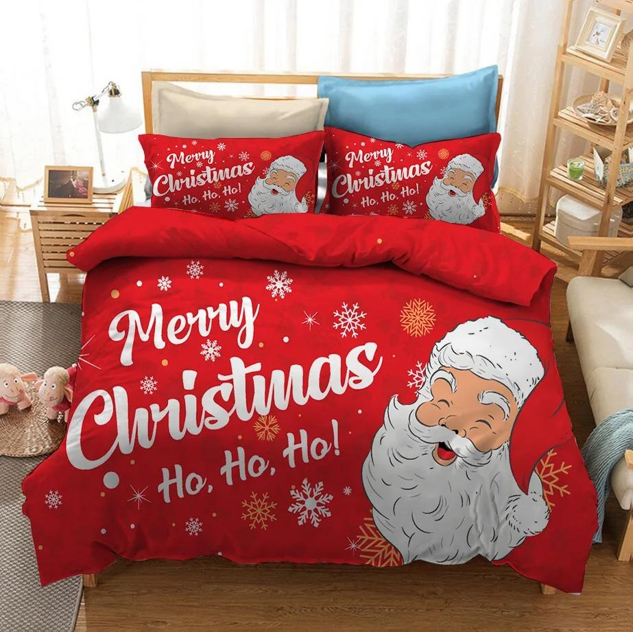 New Merry Christmas Gift, 3D Christmas Santa Bedding Set, Queen Twin Single Size Duvet Cover Set, Pillowcase Home Textile Luxury 70x133cm 2pcs
New Merry Christmas Gift, 3D Christmas Santa Bedding Set, Queen Twin Single Size Duvet Cover Set, Pillowcase Home Textile Luxury 70x133cm 2pcs