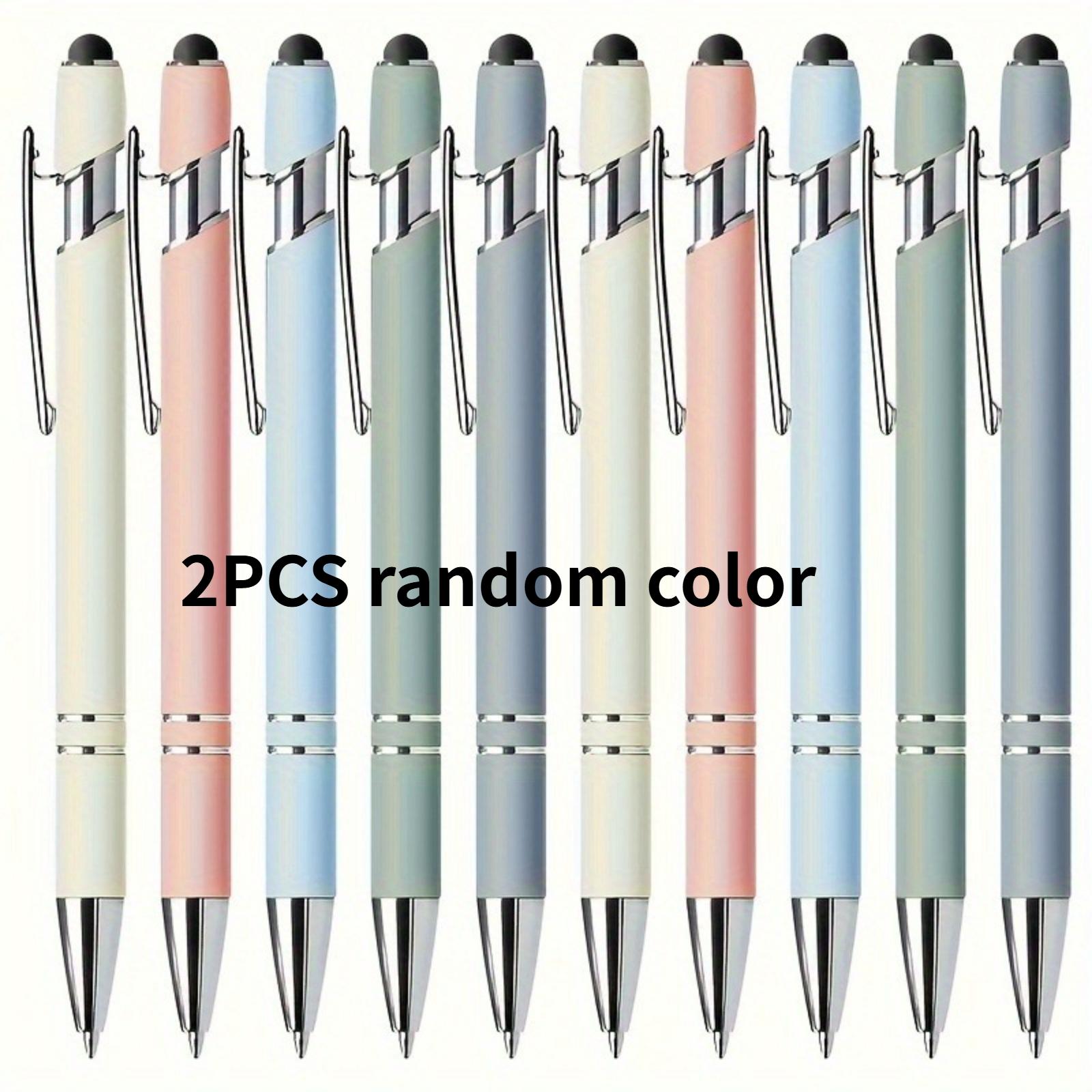 2/5PCS set Morandi Retractable Ballpoint Pens, Non-Slip Grip,Assorted Colors, Mid-Tip Bullet Refill, Ideal for Daily Use,writing
2/5PCS set Morandi Retractable Ballpoint Pens, Non-Slip Grip,Assorted Colors, Mid-Tip Bullet Refill, Ideal for Daily Use,writing