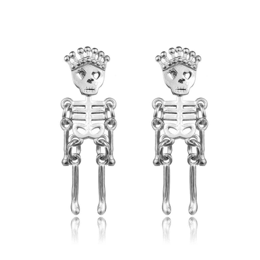 1-10 Pairs Goth Stainless Steel Stud Earrings Skeleton Dangle Trendy Punk Jewelry Men Women s Piercing Cool Halloween Decoration
1-10 Pairs Goth Stainless Steel Stud Earrings Skeleton Dangle Trendy Punk Jewelry Men Women s Piercing Cool Halloween Decoration