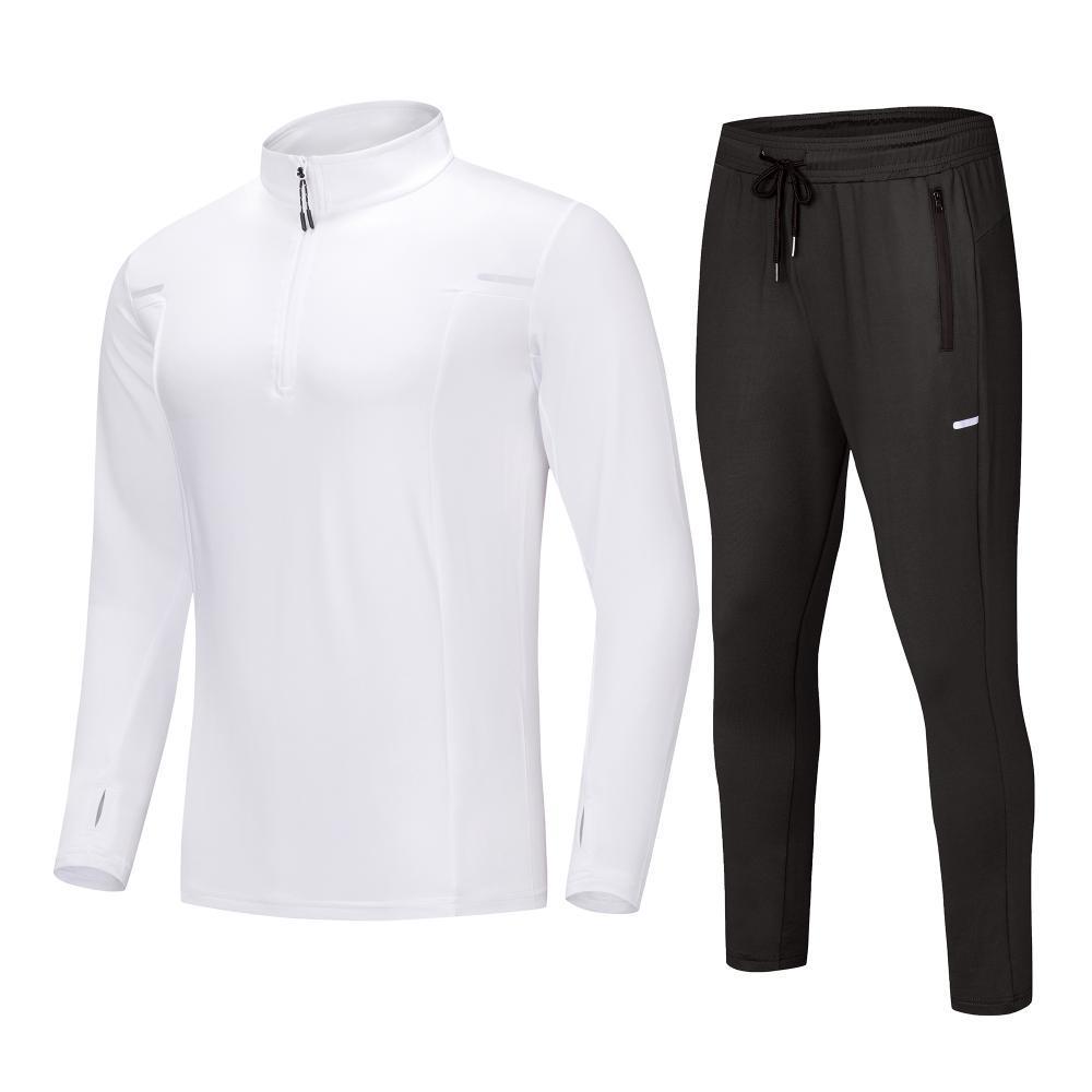 Premium Half-Zip Sports Suit with Long Sleeve and Solid Color Sweatpants - Supports Custom Printing. S
Premium Half-Zip Sports Suit with Long Sleeve and Solid Color Sweatpants - Supports Custom Printing. S