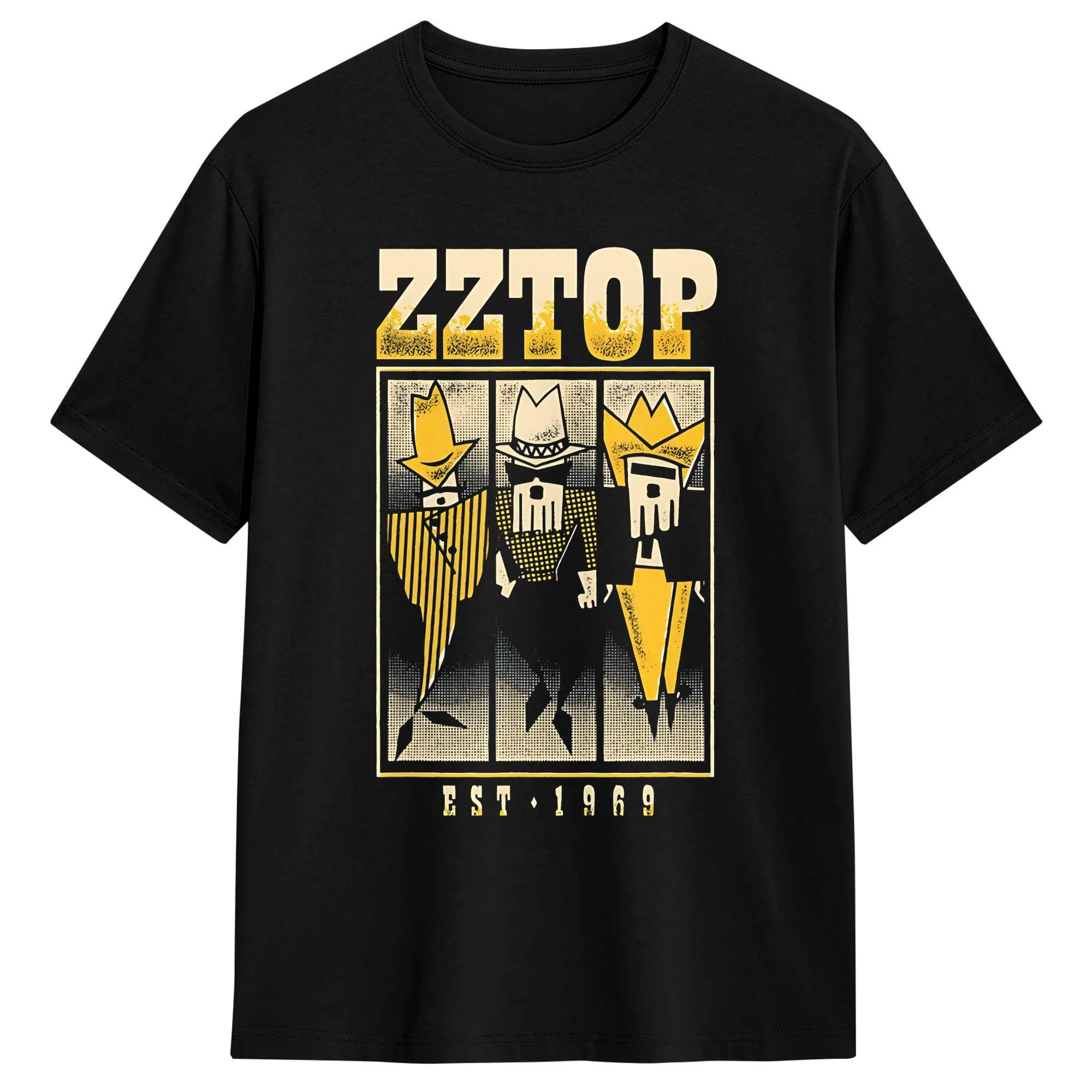 ZZ Top Music Band T Shirts Men 100% Cotton Vintage T-Shirts Crewneck Tees Short Sleeve Clothes Printing 5XL різнокольоровий
ZZ Top Music Band T Shirts Men 100% Cotton Vintage T-Shirts Crewneck Tees Short Sleeve Clothes Printing 5XL різнокольоровий