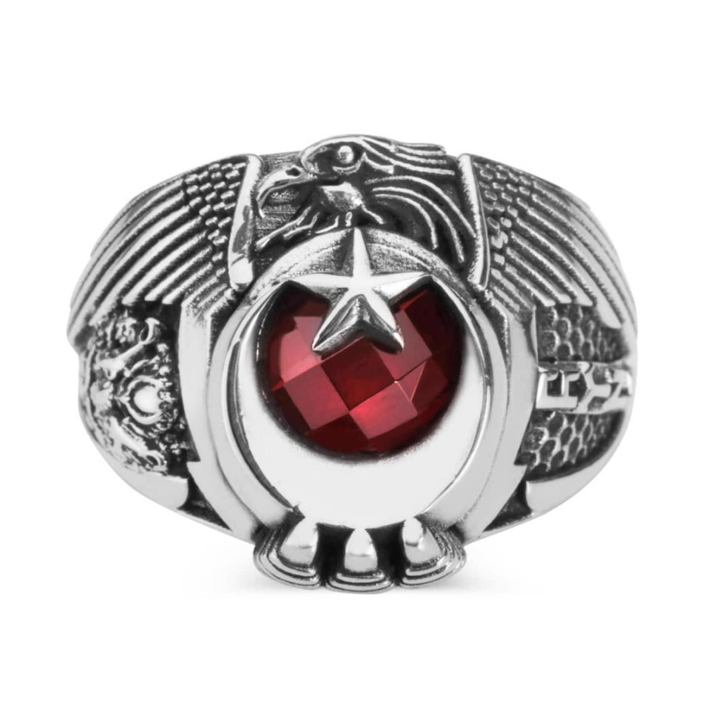 Первое кольцо Родины (Османский герб - гоктюркский турецкий)
Первое кольцо Родины (Османский герб - гоктюркский турецкий)