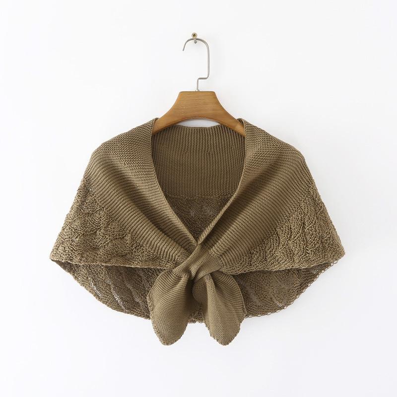 Весенняя шаль Crow s Feet в стиле знаменитостей, вязаная на весну и лето в иностранном стиле, для комнаты с кондиционером и воротником-стойкой One Size
Весенняя шаль Crow s Feet в стиле знаменитостей, вязаная на весну и лето в иностранном стиле, для комнаты с кондиционером и воротником-стойкой One Size