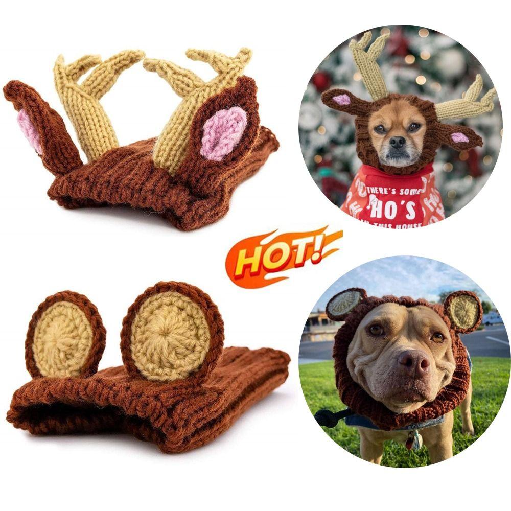 Warm Dog Calming Earmuffs Noise-proof Headwear New Christmas Cap Winter L 34-58cm-Bear
Warm Dog Calming Earmuffs Noise-proof Headwear New Christmas Cap Winter L 34-58cm-Bear