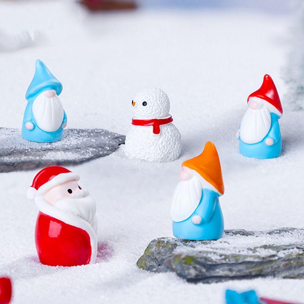 10pcs Cute Snowman House Figurines Cartoon Merry Christmas Decoration Desk Accessories Style 8 
10pcs Cute Snowman House Figurines Cartoon Merry Christmas Decoration Desk Accessories Style 8