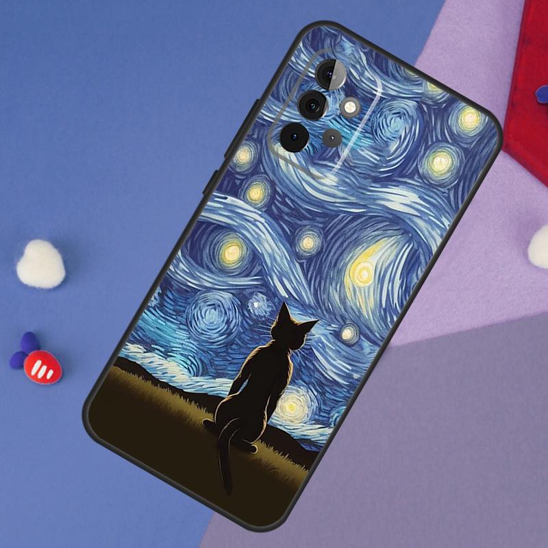 Чехол с картиной Ван Гога «Звездная ночь» для кошки для Samsung Galaxy A15 A54 A34 A14 A13 A53 A16 A26 A36 A56 A12 A22 A32 A52 A06 A35 A55 Samsung A06
Чехол с картиной Ван Гога «Звездная ночь» для кошки для Samsung Galaxy A15 A54 A34 A14 A13 A53 A16 A26 A36 A56 A12 A22 A32 A52 A06 A35 A55 Samsung A06