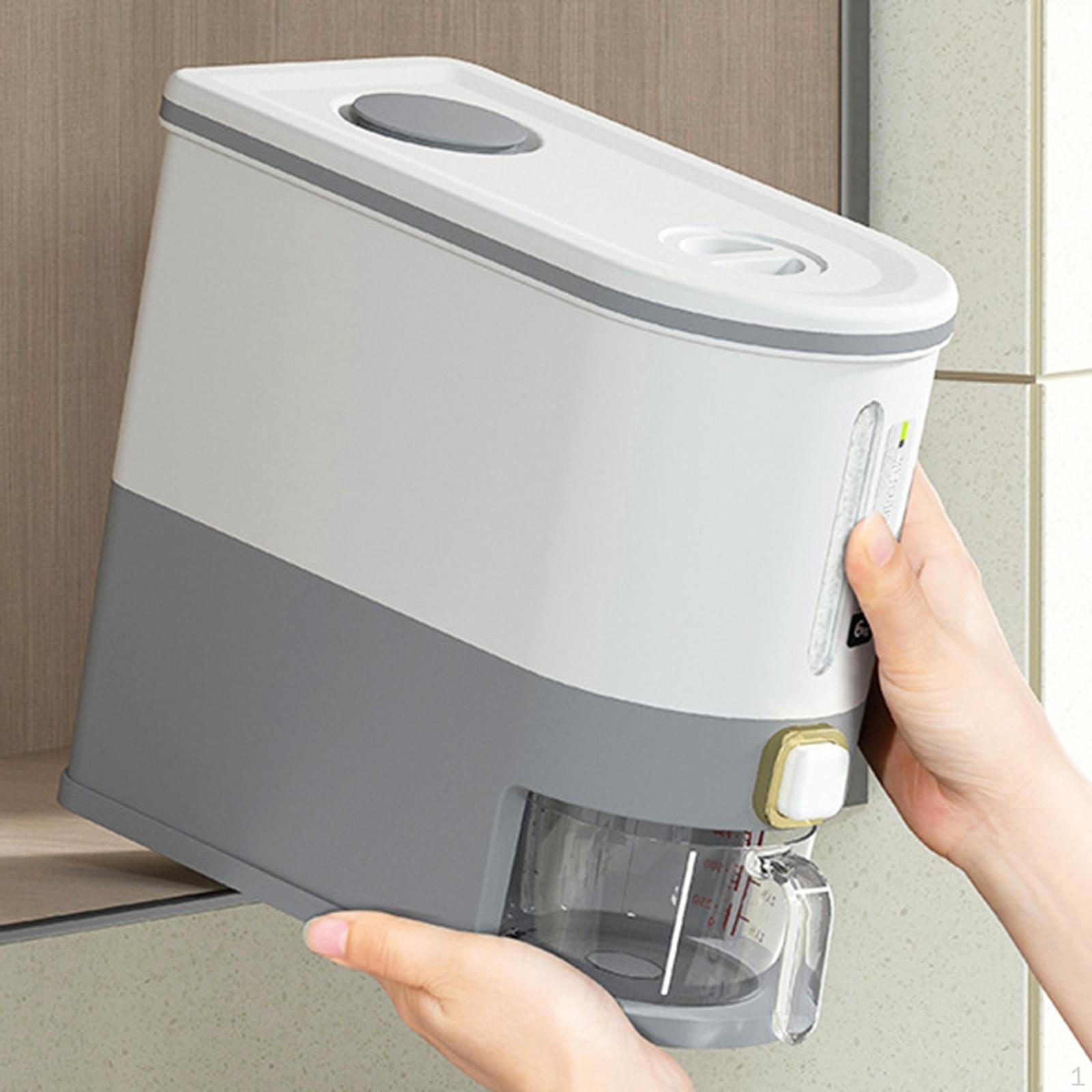 Контейнеры для хранения крупы, Контейнер для хранения риса Gray 6Kg
Контейнеры для хранения крупы, Контейнер для хранения риса Gray 6Kg