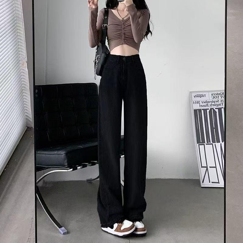 Triple-Proof White Wide-Leg Denim Pants for Tall Women – Drapey, Loose, Slimming, Extra Long, and Straight-Leg for Spring and Autumn XL
Triple-Proof White Wide-Leg Denim Pants for Tall Women – Drapey, Loose, Slimming, Extra Long, and Straight-Leg for Spring and Autumn XL