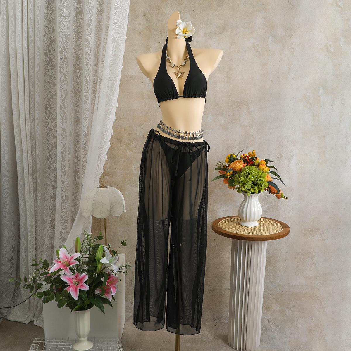 2026 European and American New Sexy Beach Vacation Solid Color Three-piece Swimsuit Trousers Swimsuit Bikini L
2026 European and American New Sexy Beach Vacation Solid Color Three-piece Swimsuit Trousers Swimsuit Bikini L