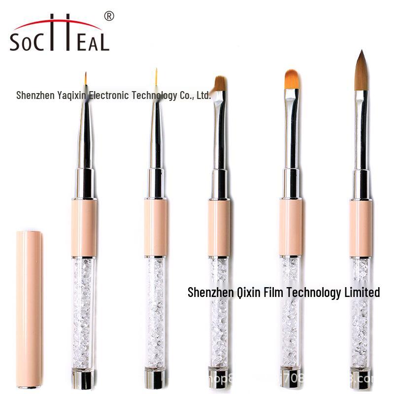 Light Pink Metal Handle Gel Sculpting Nail Art Brush with Diamond Design червоний/алмаз
Light Pink Metal Handle Gel Sculpting Nail Art Brush with Diamond Design червоний/алмаз