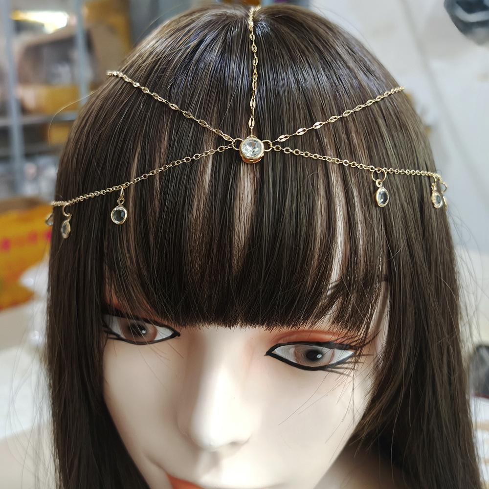 New Personality Trendy Multi-layered Crystal Hair Accessories for Women Luxury Shiny Bride Hair Jewelry Party Accessories Gift золотий
New Personality Trendy Multi-layered Crystal Hair Accessories for Women Luxury Shiny Bride Hair Jewelry Party Accessories Gift золотий