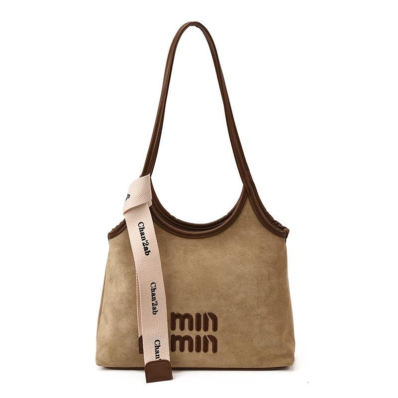 Замшева сумка-тоут у корейському стилі: Жіноча повсякденна сумочка та плечова сумка під пахву хакі
Замшева сумка-тоут у корейському стилі: Жіноча повсякденна сумочка та плечова сумка під пахву хакі