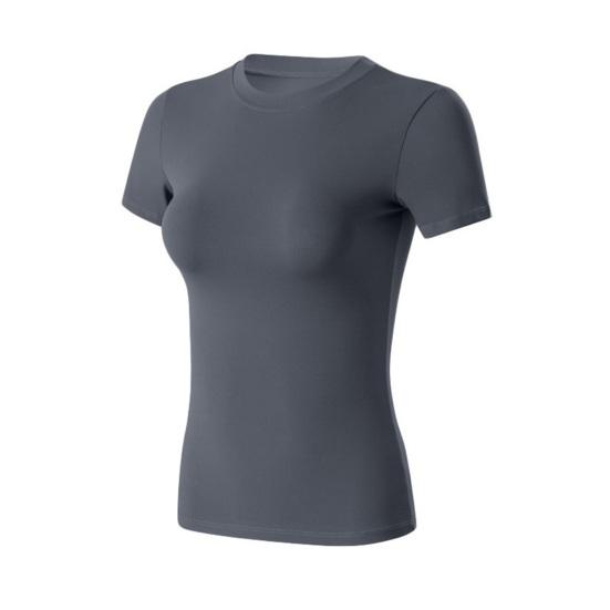 Women Yoga Clothes High Elastic Tight Fit Top Nude Feeling Comfortable Apparel for Gym Training And Daily Exercise XL темно-сірий
Women Yoga Clothes High Elastic Tight Fit Top Nude Feeling Comfortable Apparel for Gym Training And Daily Exercise XL темно-сірий