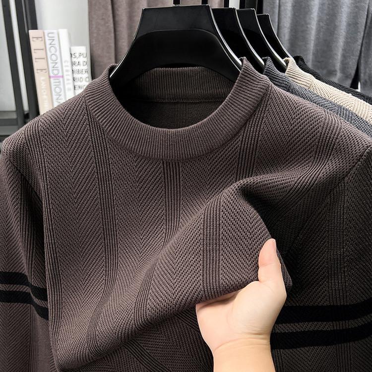 2025 Autumn/Winter Men s Round Neck Color Block Knit Sweater - High-Quality Imitation Wool, Korean Style for Middle-Aged and Young XXXL кавовий
2025 Autumn/Winter Men s Round Neck Color Block Knit Sweater - High-Quality Imitation Wool, Korean Style for Middle-Aged and Young XXXL кавовий