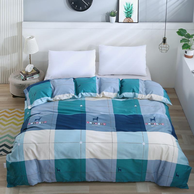 Cartoon Floral Duvet Cover Set Full Cotton Reversible Bedding Modern Cozy Grid Duvet Cover Queen King Size Without Pillowcases 2pcs pillowcase
Cartoon Floral Duvet Cover Set Full Cotton Reversible Bedding Modern Cozy Grid Duvet Cover Queen King Size Without Pillowcases 2pcs pillowcase