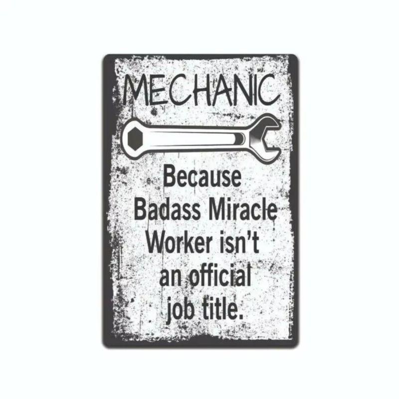 Vintage Metal Tin Sign Wall Decor 20x30cm
Vintage Metal Tin Sign Wall Decor 20x30cm