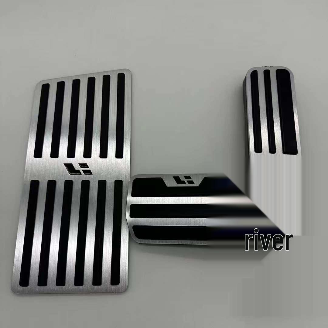 Non-slip Accelerator and Brake Pedal Covers for Ideal L9L8/L7/L6 Models - Interior Upgrade Single Rest Pedal Silver 1pc
Non-slip Accelerator and Brake Pedal Covers for Ideal L9L8/L7/L6 Models - Interior Upgrade Single Rest Pedal Silver 1pc