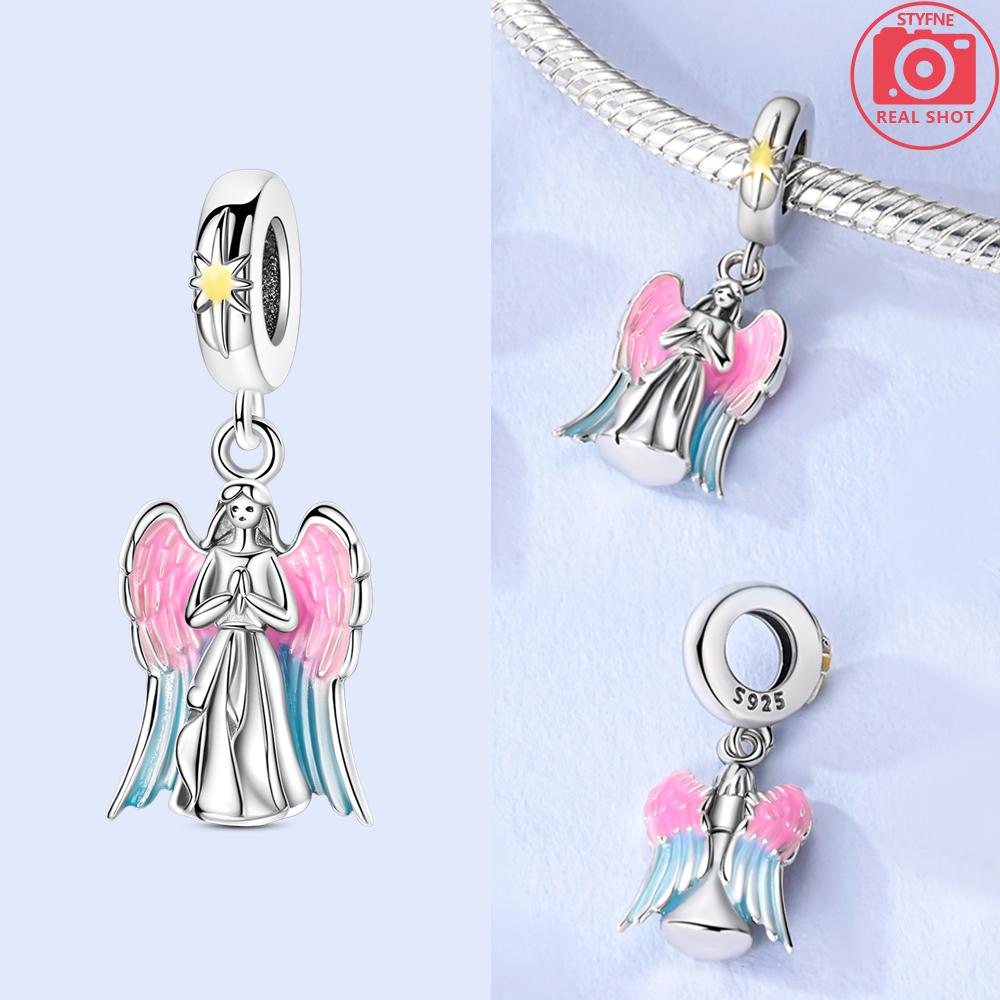 Charms 925 Silver Pink Angel Wing Love Heart Zircon Hug Beads Fit Bracelet Women Jewelry Diy Fine Gift
Charms 925 Silver Pink Angel Wing Love Heart Zircon Hug Beads Fit Bracelet Women Jewelry Diy Fine Gift