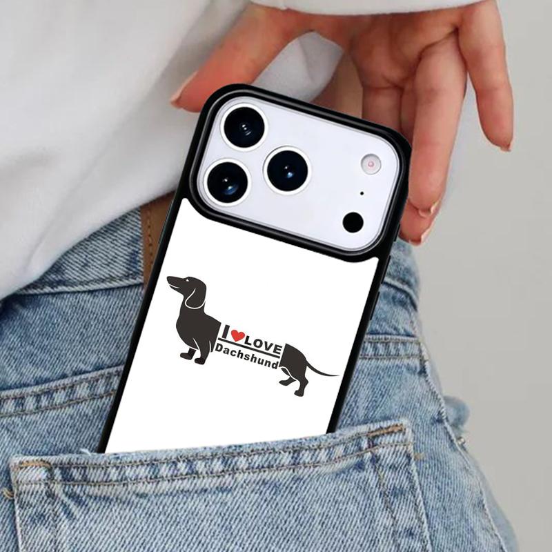 Dachshund Sausage art Phone Case for iPhone 16e 15 14 13 12 17 Pro Max Plus Air 17pro Cover Coque iPhone17 Pro
Dachshund Sausage art Phone Case for iPhone 16e 15 14 13 12 17 Pro Max Plus Air 17pro Cover Coque iPhone17 Pro