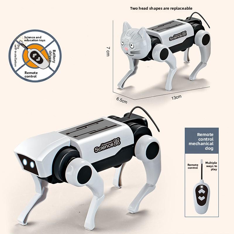 Электрическая собака на солнечной батарее, детская игрушка-конструктор для мальчиков, развивающая интеллектуальная RC Dog/Cat
Электрическая собака на солнечной батарее, детская игрушка-конструктор для мальчиков, развивающая интеллектуальная RC Dog/Cat